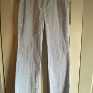 J. Crew Seer Sucker Trouser Pants